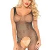 Combinaison Bodystocking Strass Sexy Chic Grande Ouverture