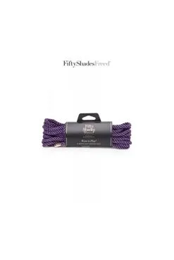 Corde Bondage 10 Mètres 50 Nuances De Grey Fifty Shades Freed -SexToys Soldes corde bondage 10 metres 50 nuances de grey fifty shades freed 2