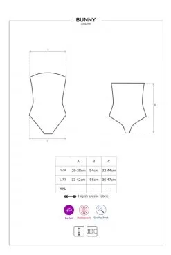 Costume Bunny 4 Pièces 11 Costume Bunny 4 Pièces -SexToys Soldes costume bunny 4 pieces 4