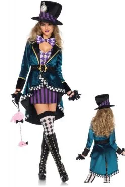 Costume Chapelière Folle -SexToys Soldes costume chapeliere folle 2