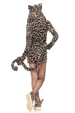 Costume Cosy Léopard Grande Taille -SexToys Soldes costume cosy leopard grande taille 4
