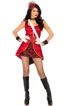 Costume Dame De Coeur Royale Sexy