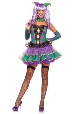 Costume Femme Arlequin Sexy -SexToys Soldes costume femme arlequin sexy 2