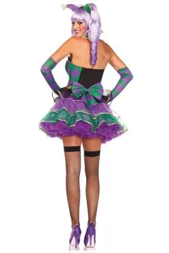 Costume Femme Arlequin Sexy -SexToys Soldes costume femme arlequin sexy 3