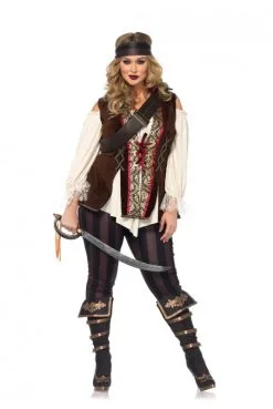 Costume Pirate Grande Taille Capitaine Blackheart