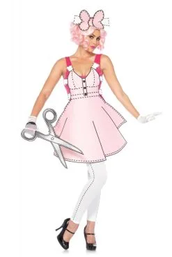 Costume Poupée De Papier