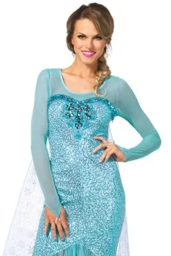 Costume Reine Des Neiges Femme -SexToys Soldes costume reine des neiges femme 2