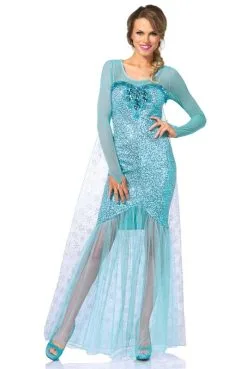 Costume Reine Des Neiges Femme
