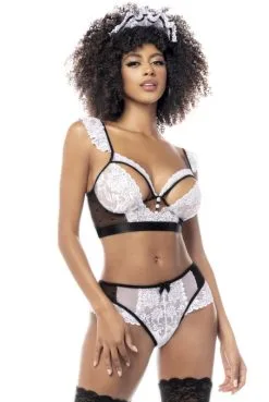 Costume Soubrette Coquine Femme De Chambre Culotte Fesses Nues 3 Pièces 5 Costume Soubrette Coquine Femme De Chambre Culotte Fesses Nues 3 Pièces -SexToys Soldes costume soubrette coquine femme de chambre culotte fesses nues 3 pieces 2