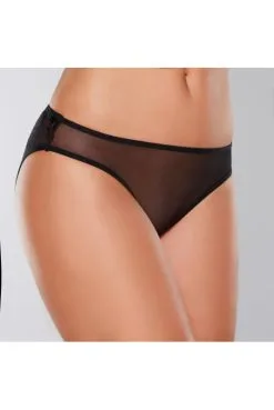 Culotte Ouverte Fine Résille Et Dentelle Noire -SexToys Soldes culotte ouverte fine resille et dentelle noire 3