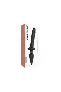 Double Dong Switch Plug Anal Realistic XXL -SexToys Soldes double dong switch plug anal realistic xxl 4