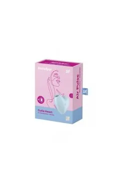 Double Stimulateur Clito Cutie Heart Bleu -SexToys Soldes double stimulateur clito cutie heart bleu 4