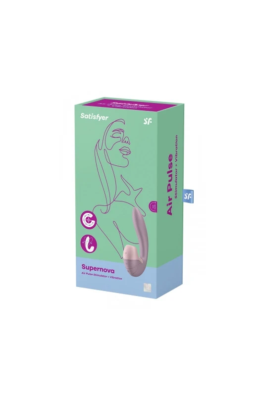 Double Stimulateur Clitoris Point G Supernova Rose 2 Double Stimulateur Clitoris Point G Supernova Rose – Image 2