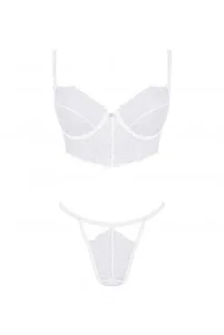 Ensemble 2 Pièces Blanc Bianelle -SexToys Soldes ensemble 2 pieces blanc bianelle 6