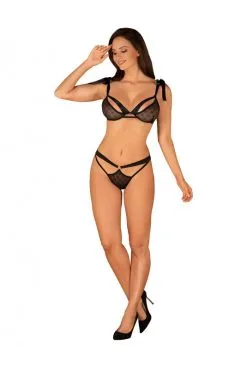 Ensemble 2 Pièces Obsessivia Noir -SexToys Soldes ensemble 2 pieces obsessivia noir 5