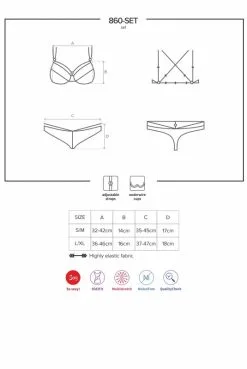 Ensemble Bijoux Dentelle Blanche 2 Pièces -SexToys Soldes ensemble bijoux dentelle blanche 2 pieces 4