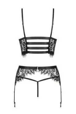 Ensemble Jarretelles Sexy Lashy 3 Pièces -SexToys Soldes ensemble jarretelles sexy lashy 3 pieces 3