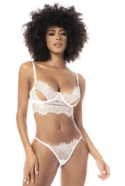 Ensemble Lingerie Sexy Porte Jarretelles Long Mini String 3 Pièces Blanc -SexToys Soldes ensemble lingerie sexy porte jarretelles long mini string 3 pieces blanc 4