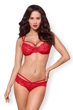 Ensemble Strappy Rouge 2 Pièces