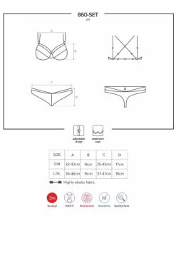 Ensemble Strappy Rouge 2 Pièces -SexToys Soldes ensemble strappy rouge 2 pieces 4