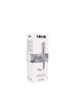 Extension Pénis Avec Plug Translucide Sono 38 -SexToys Soldes extension penis avec plug translucide sono 38 3