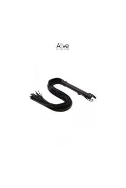 Fouet Long Noir -SexToys Soldes fouet long noir 1
