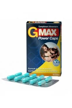 Gmax 10 Gélules Aphrodisiaque