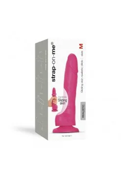 God Réaliste Sliding Skin Fuchsia -SexToys Soldes god realiste sliding skin fuchsia 8