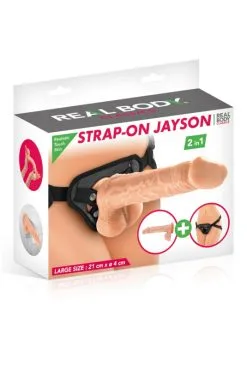 Gode Ceinture 2 En 1 Interchangeable Jayson 21 Cm -SexToys Soldes gode ceinture 2 en 1 interchangeable jayson 21 cm 6