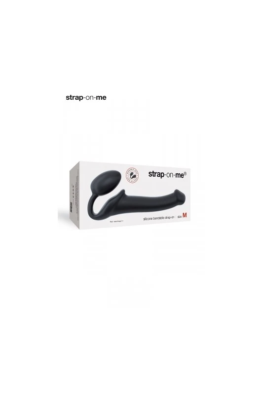 Gode Ceinture Anatomique Noir M 4 Gode Ceinture Anatomique Noir M – Image 4