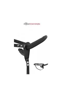 Gode Ceinture Double Noir