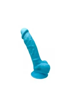 Gode Double Densité Bleu 17,5 Cm