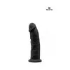 Gode Double Densité Noir 15,5 Cm