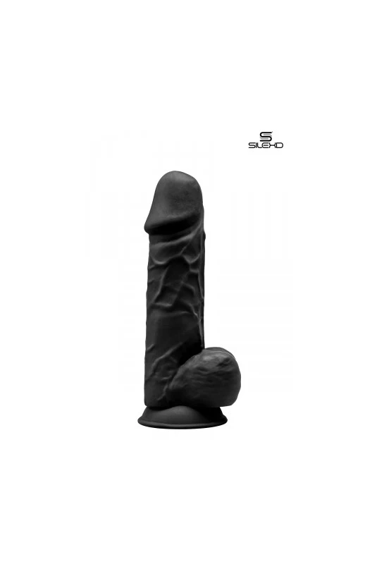 Gode Double Densité Noir 21,5 Cm 1 Gode Double Densité Noir 21,5 Cm