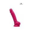 Gode Double Densité Rose 17,5 Cm