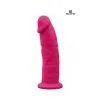 Gode Double Densité Rose 22,5 Cm