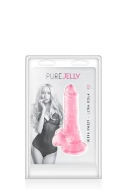 Gode Jelly Rose Ventouse XS 13cm -SexToys Soldes gode jelly rose ventouse xs 13cm 3