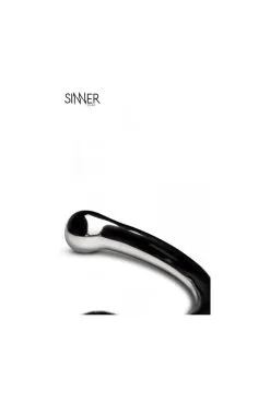 Gode Métal Point G Et Prostate The Curvey -SexToys Soldes gode metal point g et prostate the curvey 3