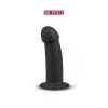 Gode Ventouse Noir Charlie 14,5 Cm