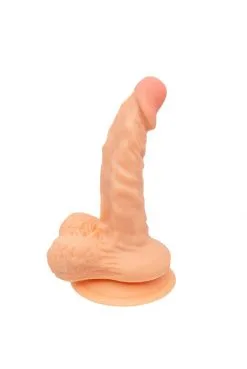 Gode Ventouse Réaliste Chair Avec Testicules 16 X 3.5 Cm -SexToys Soldes gode ventouse realiste chair avec testicules 16 x 35 cm 1