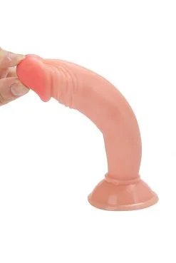 Godemichet Ventouse Réaliste Chair 17.5 X 3.5 Cm -SexToys Soldes godemichet ventouse realiste chair 175 x 35 cm 1