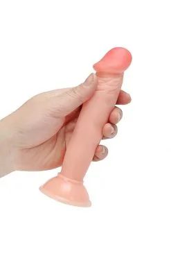 Godemichet Ventouse Réaliste Chair 17.5 X 3.5 Cm -SexToys Soldes godemichet ventouse realiste chair 175 x 35 cm 2