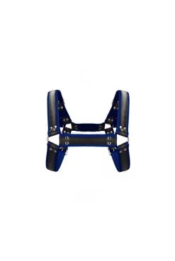 Harnais Buckle Bulldog Bleu - Ouch! 8 Harnais Buckle Bulldog Bleu - Ouch! -SexToys Soldes harnais buckle bulldog bleu ouch 3