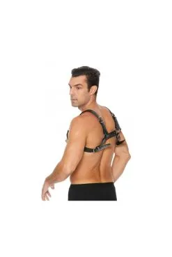 Harnais Buckle Bulldog Noir By Ouch! -SexToys Soldes harnais buckle bulldog noir by ouch 2