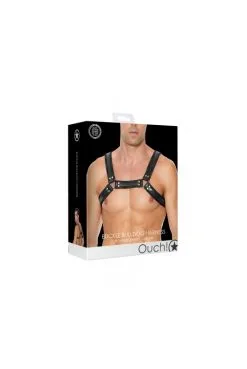 Harnais Buckle Bulldog Noir By Ouch! -SexToys Soldes harnais buckle bulldog noir by ouch 4