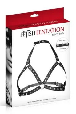 Harnais Poitrine Fetish Seins Nus Pointes -SexToys Soldes harnais poitrine fetish seins nus pointes 2