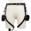Harnais Taille Cuisses Avec Menottes Simili Cuir