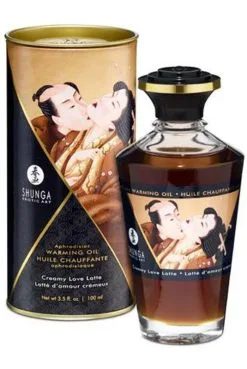 Huile Chauffante Aphrodisiaque Comestible Latte D'Amour Cremeux