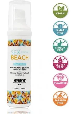 Huile De Massage Chauffante Comestible Sex On The Beach -SexToys Soldes huile de massage chauffante comestible sex on the beach 2