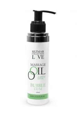 Huile De Massage Comestible Bubble Gum 100ml